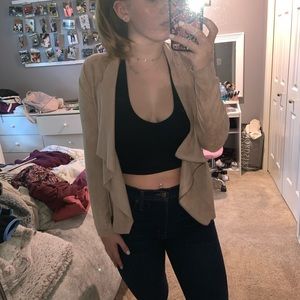 Super soft blazer style jacket